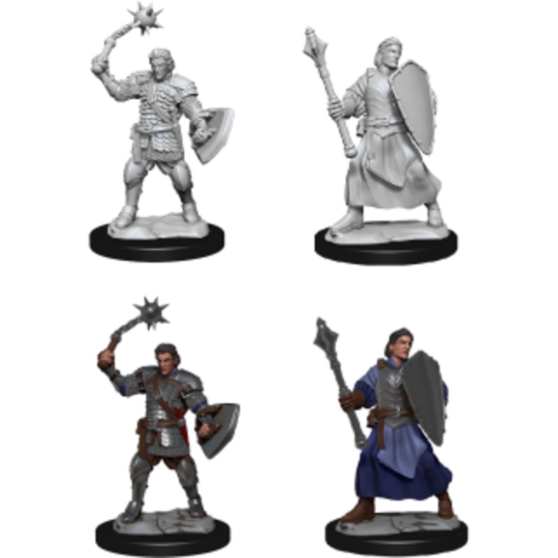 Critical Role Unpainted Mini – Human Clovis Concord Male 90385