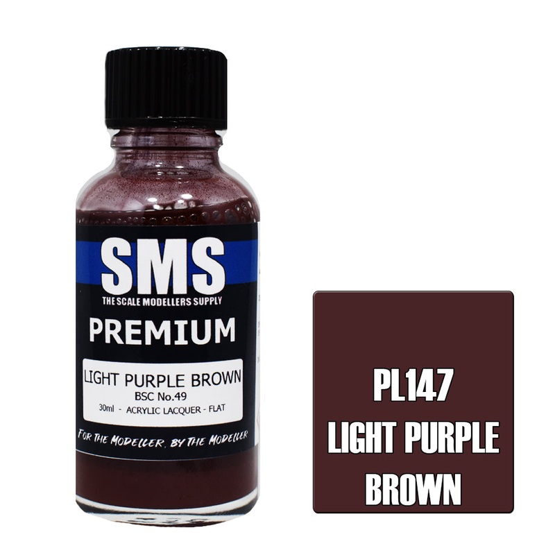 SMS Premium Lacquer – PL147 Light Purple Brown