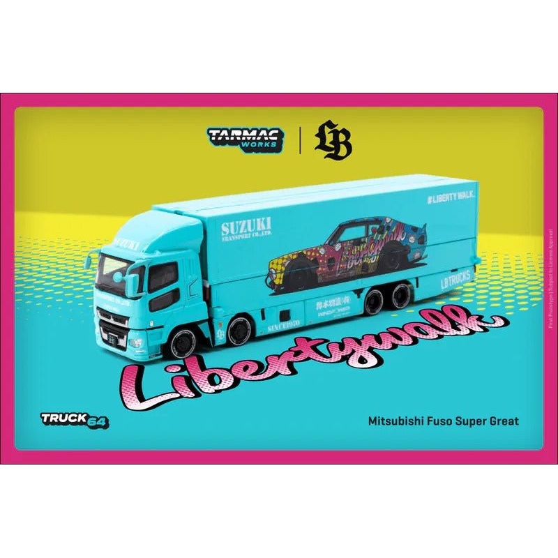 Tarmac Works 1:64 Mitsubishi Fuso Super Great Liberty Walk
