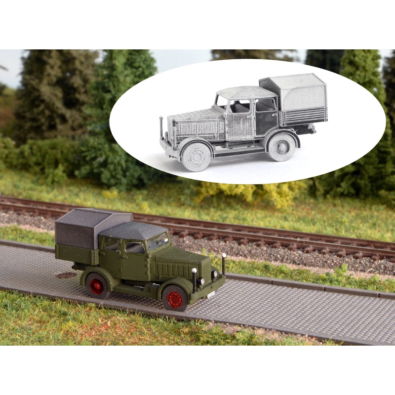 Truck Hanomag SS100 for asphalt cooker Ep.III