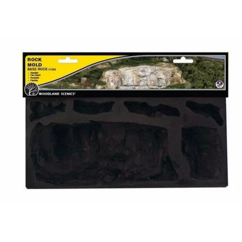 Woodland Scenics C1243 Rock Molds – Base Rock