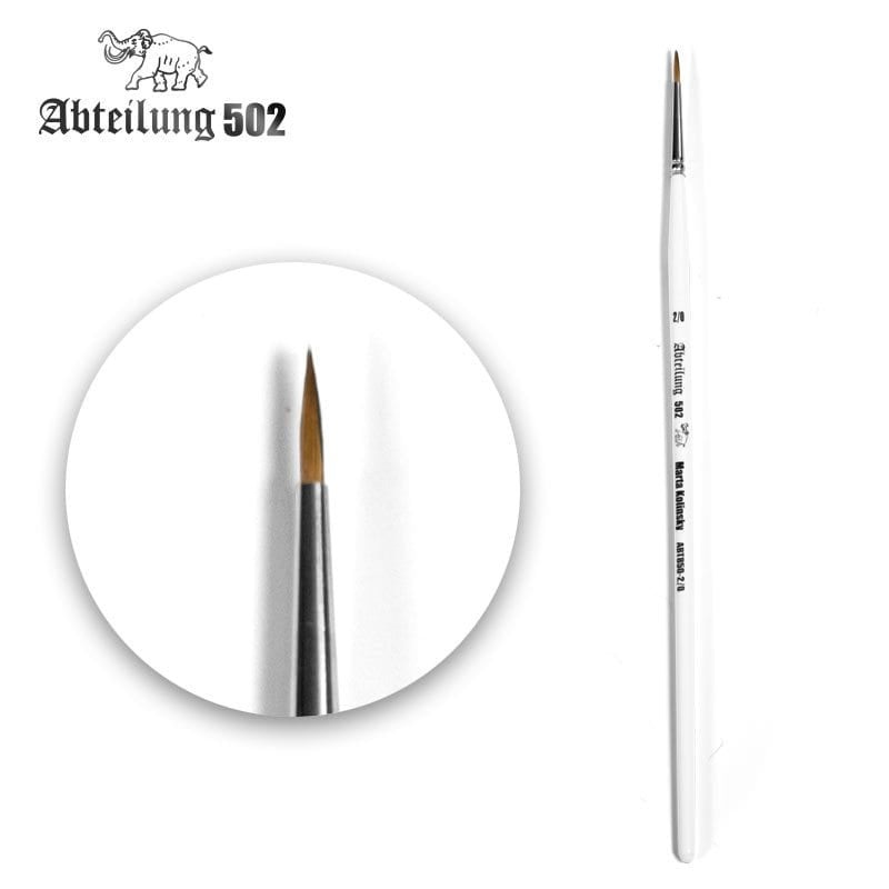 Abteilung502 Brush Marta Kolinsky Round 00 – ABT850-00