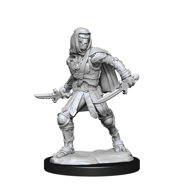 D&D Unpainted Mini – Warforged Rogue 90236