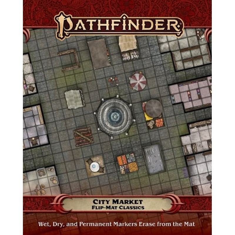 Paizo Pathfinder Flip Mat City Market
