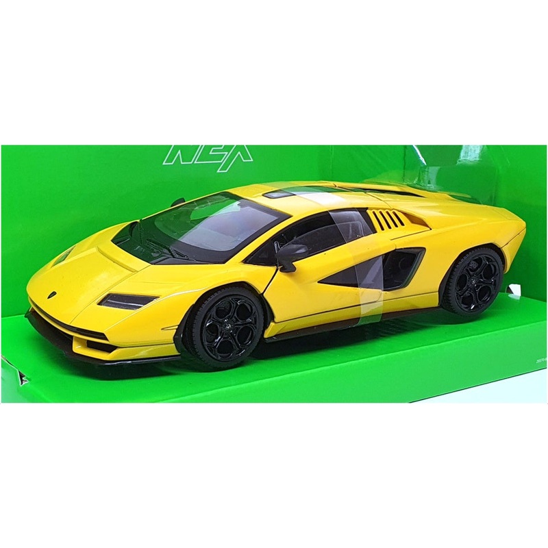Welly NEX 1/24 Scale 24114W – Lamborghini Countach LPI 800-4 – Yellow