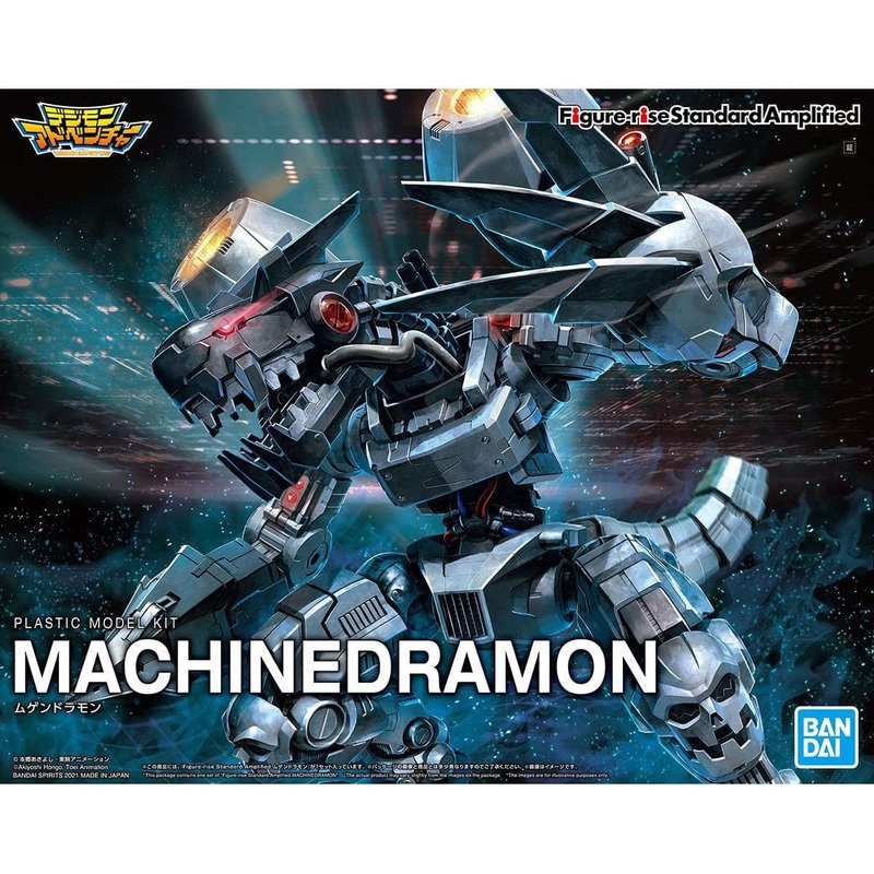 Machinedramon Amplified – Figure-rise Standard #5061333 Digimon Action Figure Model Kit by Bandai