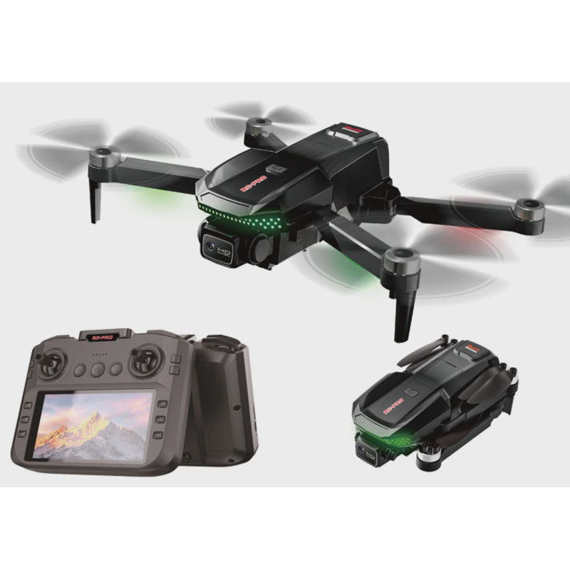 RC-Pro Brushless HD Camera Drone with GPS and built in screen – PRO40-GPS