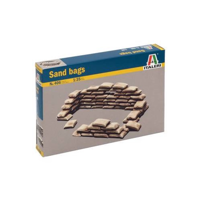 Sandbags 1/35 by Italeri
