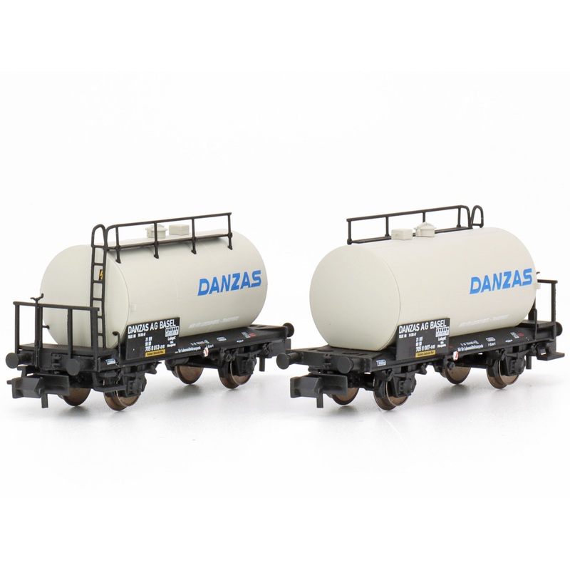 Set of 2 lightweight tank wagons DB/Danzas, Ep.IV