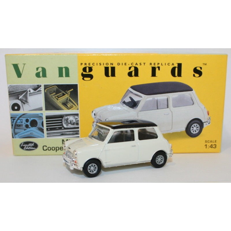 Vanguards 1/43 Scale Diecast VA25005 – Mini Cooper S – Cream