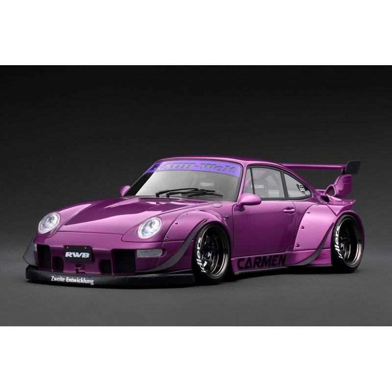 [ Back-order ] ignition model IG3623 1:18 RWB 993 Purple Metallic model car