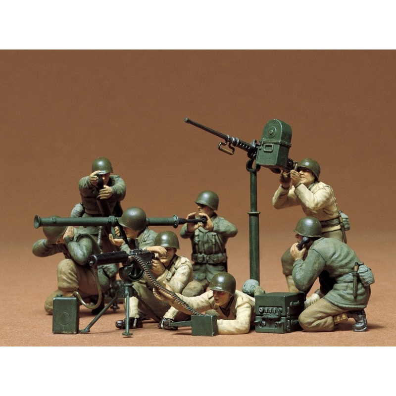 Tamiya 1/35 U.S. Gun and Mortar Team Set