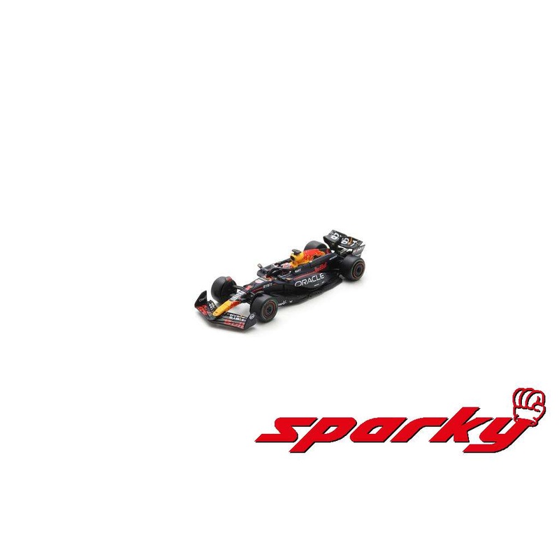 Y411 Spark Sparky 1:64 Oracle Red Bull Racing F1 RB20 Brazilian GP 2024 M. Verstappen #1 model car