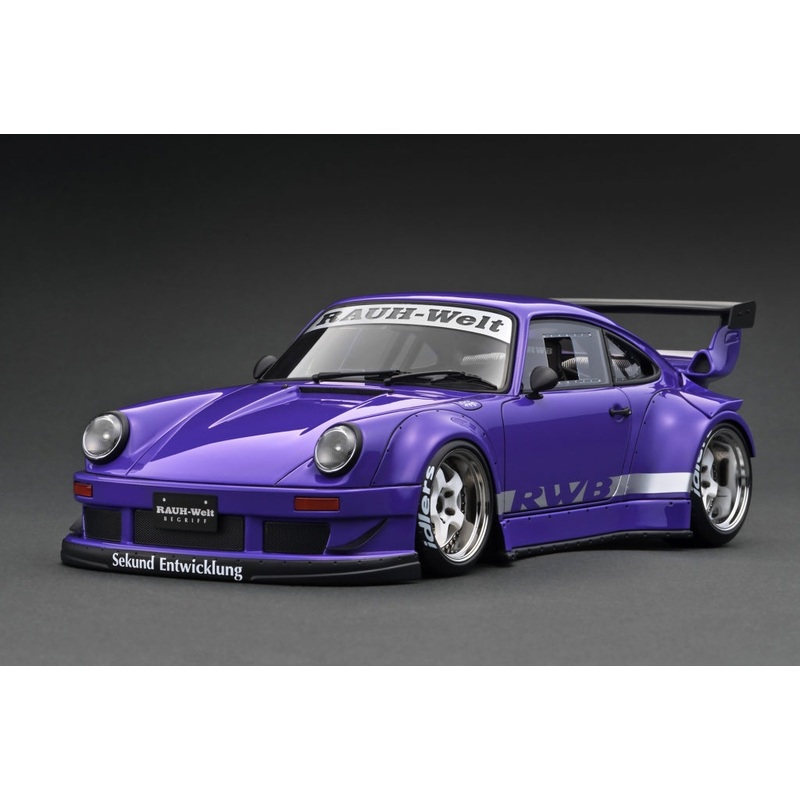 [ Back-order ] ignition model IG3698 1:18 RWB 930 Purple model car