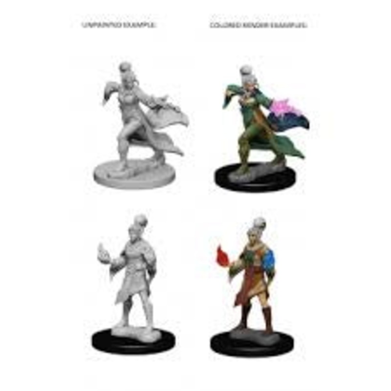 D&D Unpainted Mini – Elf Female Wizard 73606