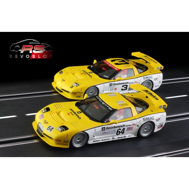 RevoSlot Corvette C5-R Twin Pack