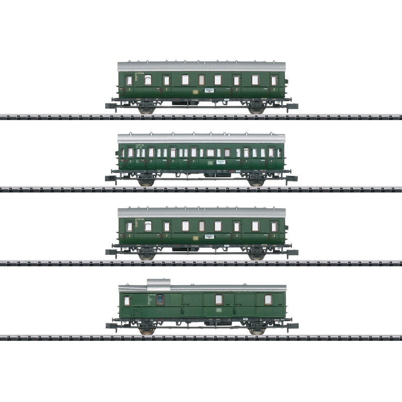 Passenger car set local transport around Hamburg DB Ep.III 4-piece