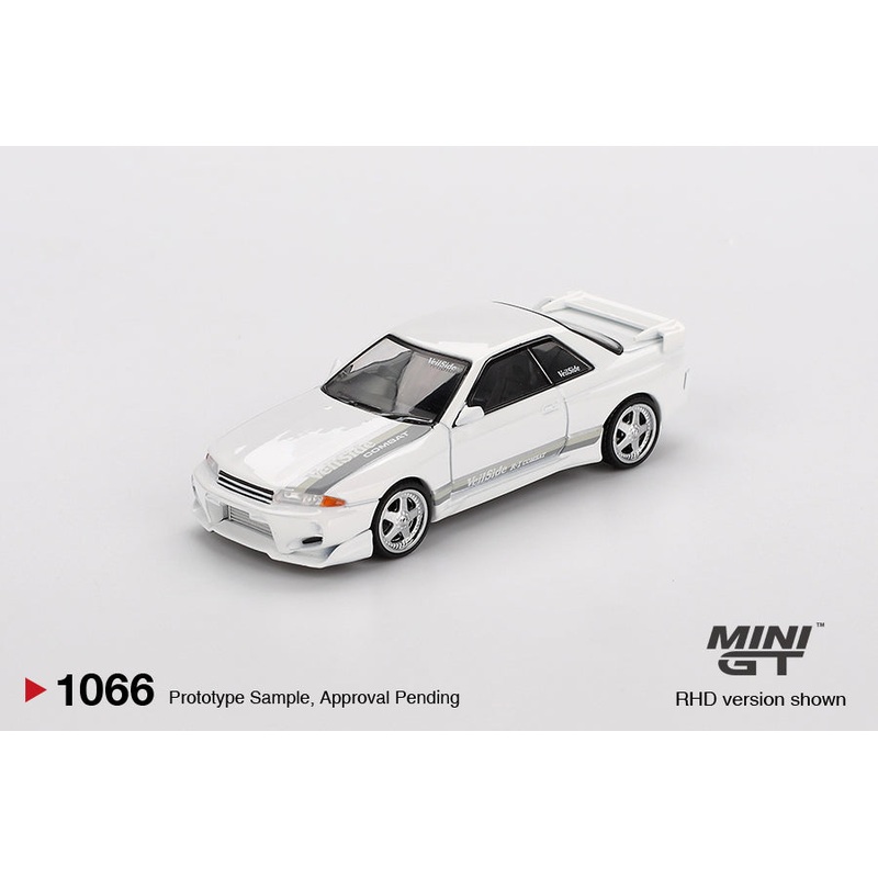 (PRE-ORDER) MINI GT 1:64 Nissan Skyline GT-R (R32) VeilSide Combat C-I White MGT01066-R