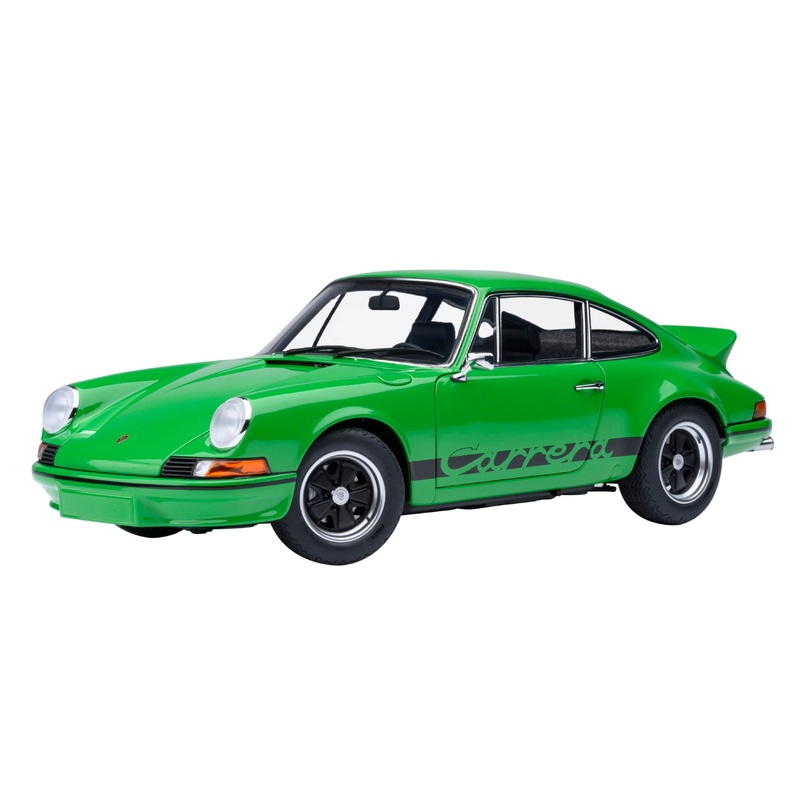 [ Back-order ] 78034 AUTOart 1:18 Porsche 911 Carrera 2.7 RS Viper Green Black Stripes model car