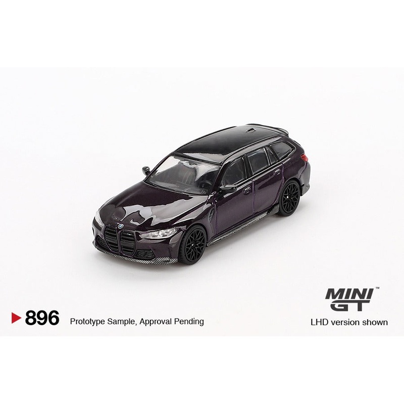 (PRE-ORDER) Mini GT 1:64  BMW M3 M Performance Touring Daytona Violet MGT00896-R
