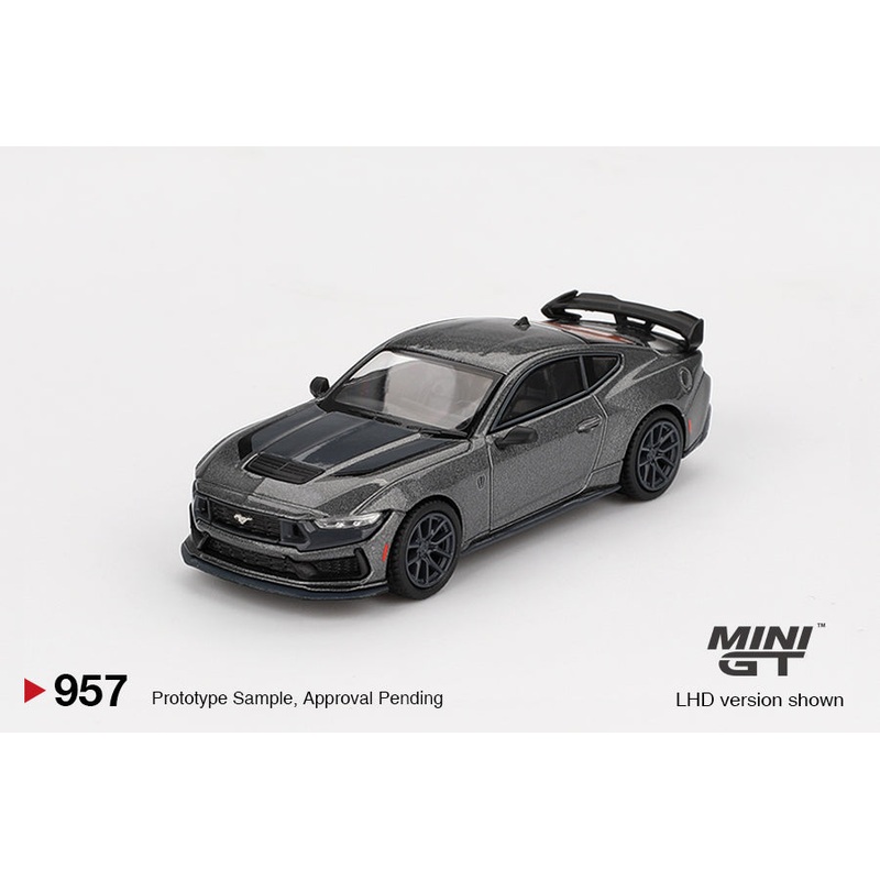 (PRE-ORDER) Mini GT 1:64 Ford Mustang Dark Horse  2024 Carbonized Gray MGT00957-R