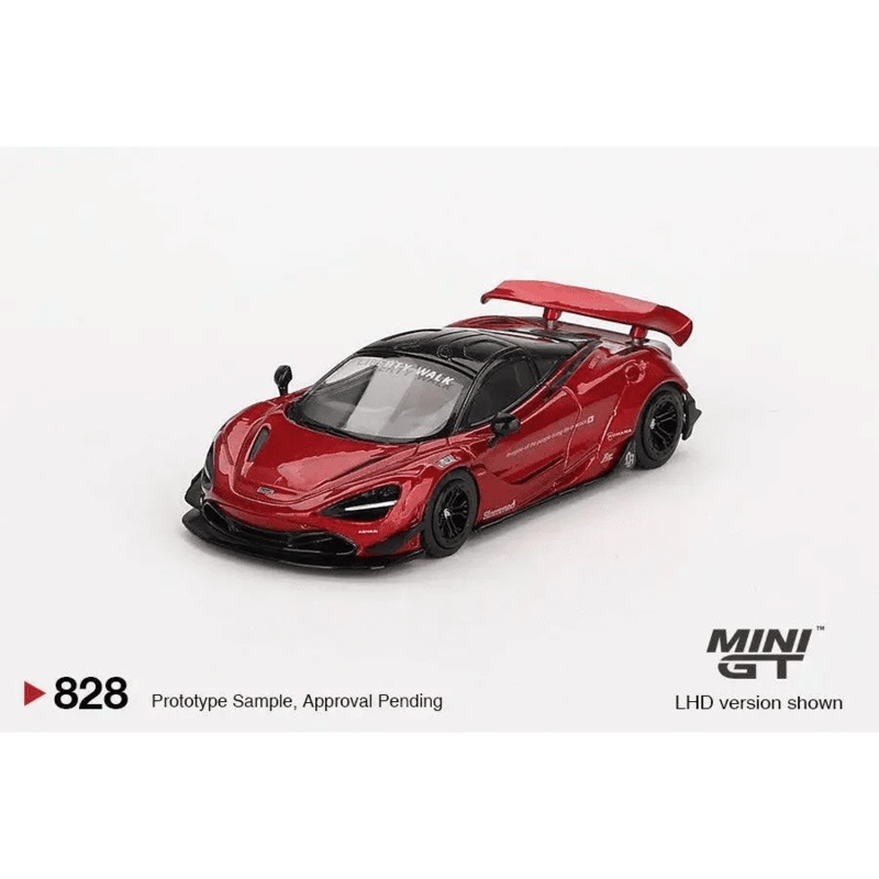 (PRE-ORDER) MINI GT 1:64 McLaren 720S LBWorks Gem Red MGT00828-R