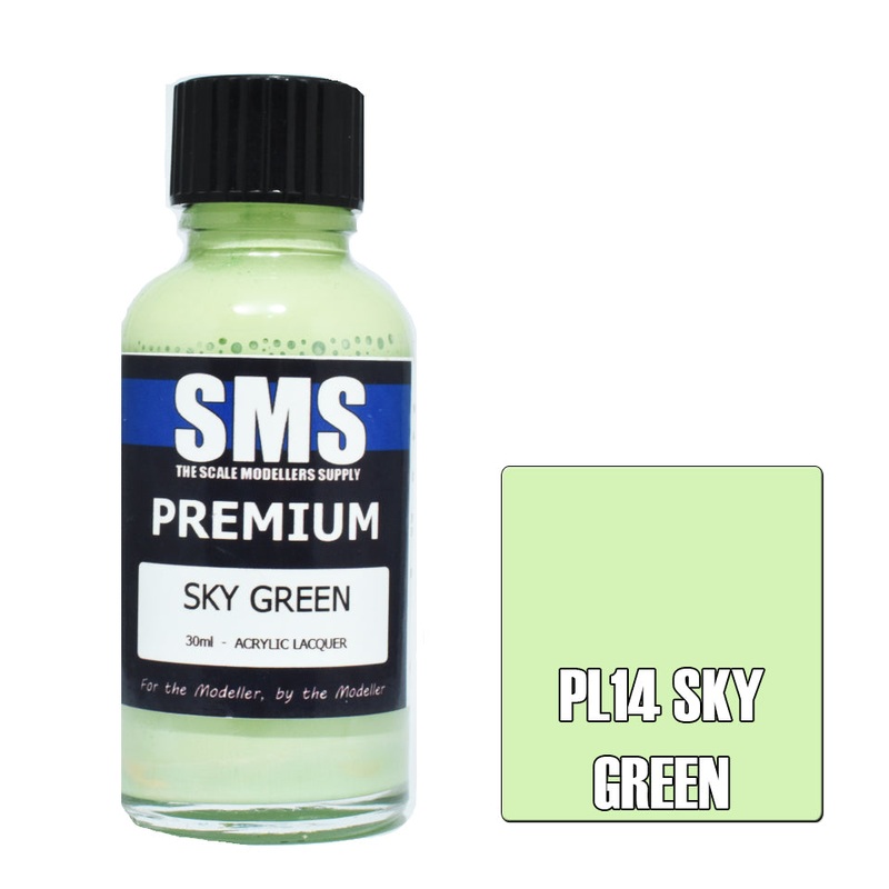 SMS Premium Lacquer – PL14 Sky Green