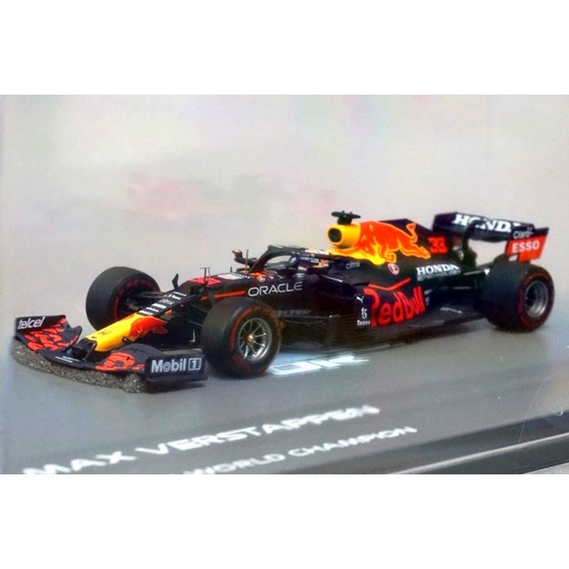 1:43 SPARK S7861 Red Bull Racing Honda RB16B Abu Dhabi GP Winner 2021 #33 M.Verstappen