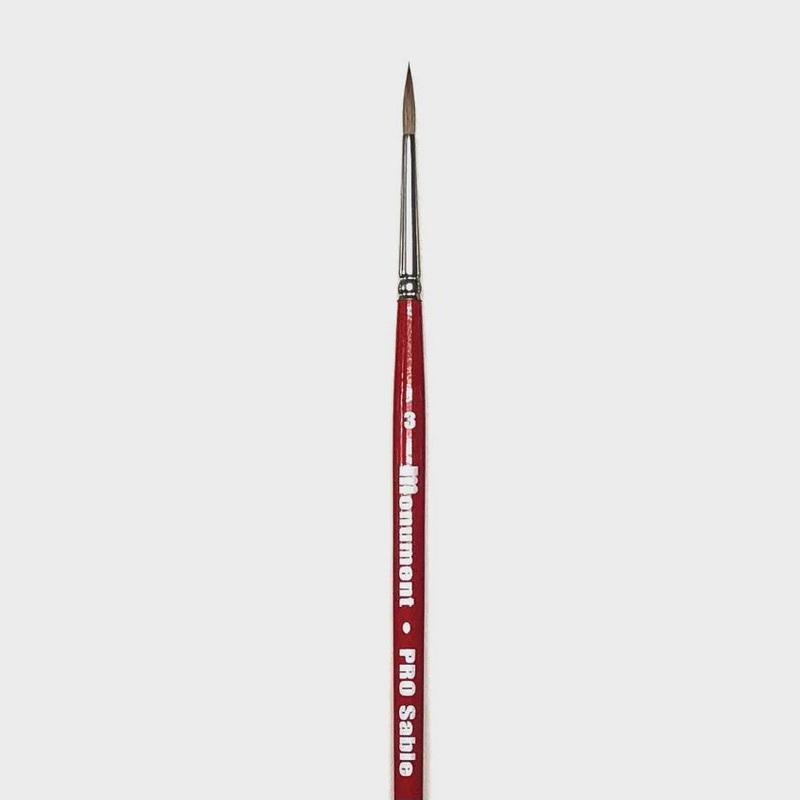 Monument Hobbies Brush Pro Sable – 3 Paint Brush