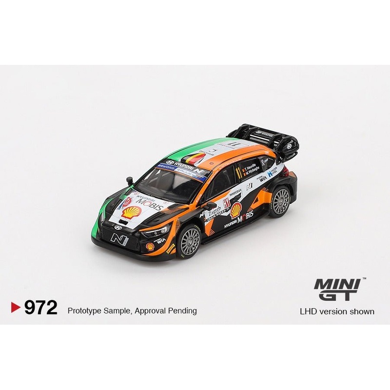(PRE-ORDER) MINI GT 1:64 Hyundai i20 N Rally1 #11 2023 Rally Croatia Power Stage Winner MGT00972-L