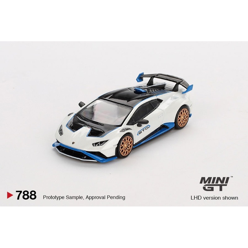 (PRE-ORDER) MINI GT 1:64 Lamborghini Huracn STO Bianco Asopo MGT00788-R