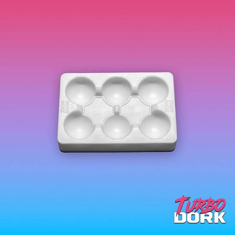 Turbo Dork Silicone Dry Palette – Small 70g 75mm x 50mm x 15mm