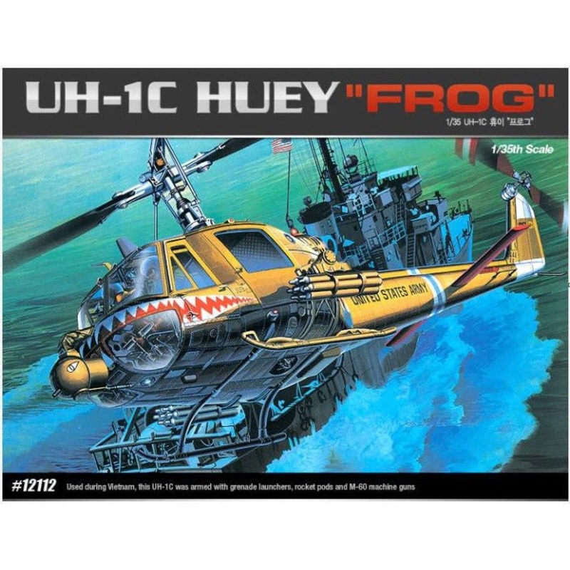U.S. Army UH-1C FROG 1/35 #12112 by Academy