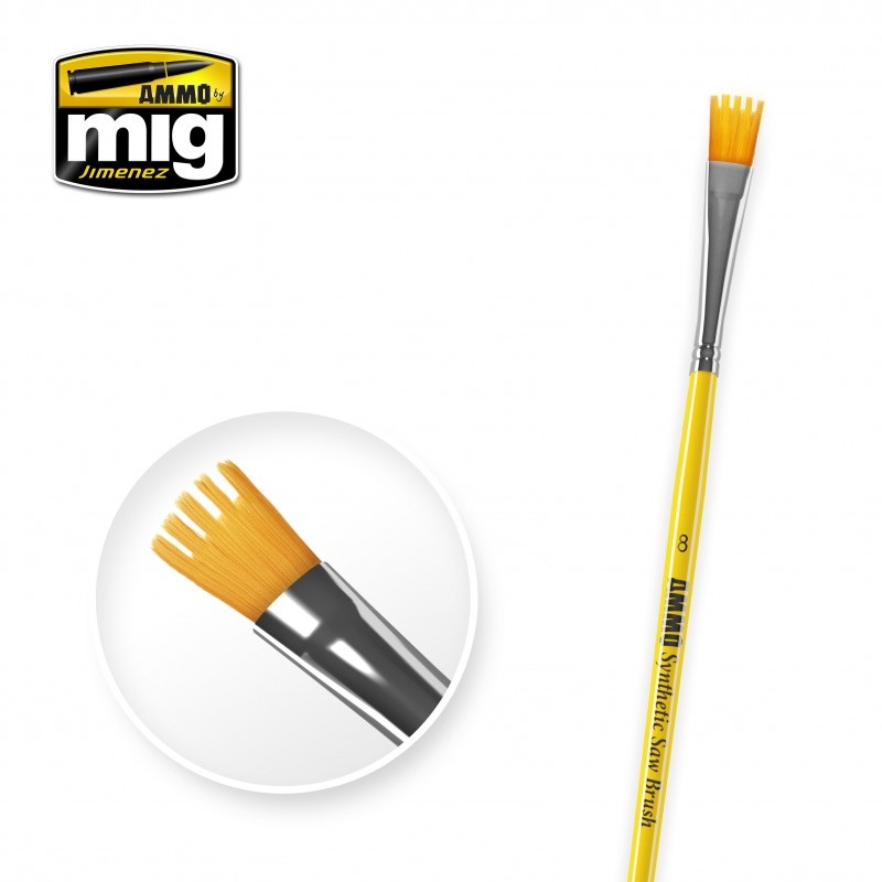 Ammo Mig Synthetic Brushes – Assorted