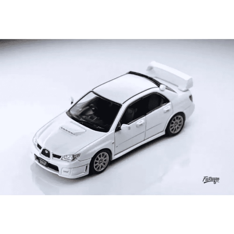 Furuya 1:64 Subaru Impreza WRX STi 9th GEN Sedan Pearl White