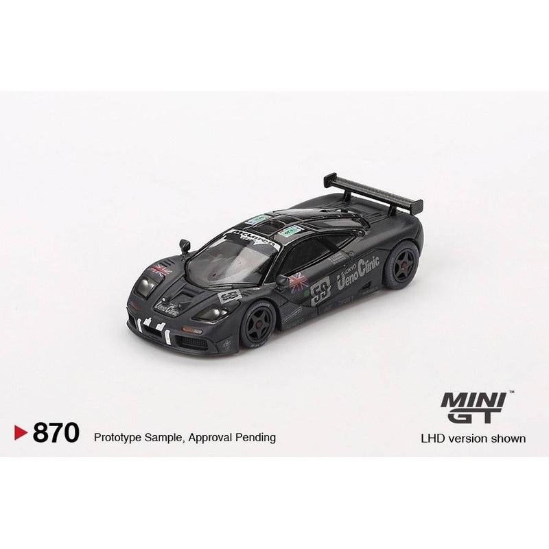 (PRE-ORDER) Mini GT 1:64 McLaren F1 GTR #59 1995 Le Mans 24Hr Winner Post-Race Weathered MGT00870-L