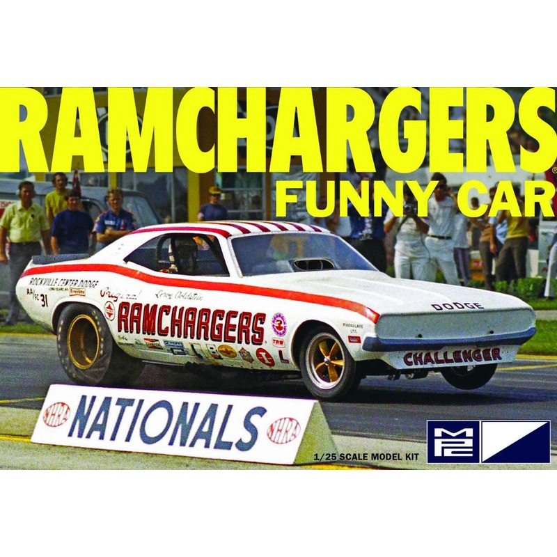 Ramchargers Dodge Challenger Funny Car 1/25 #964 by MPC