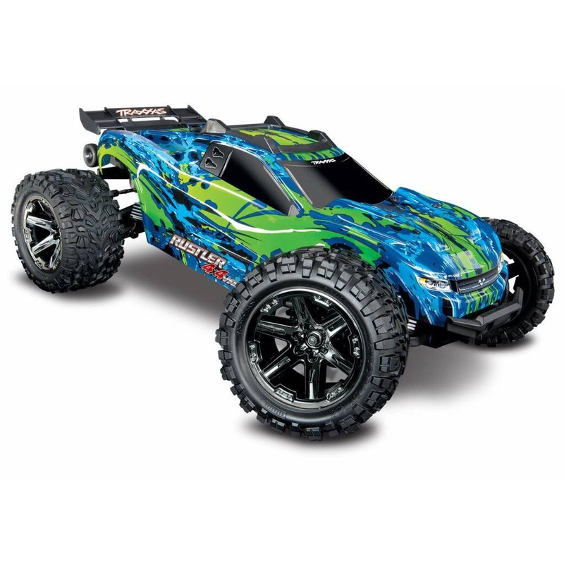 Traxxas Rustler VXL Brushless 1/10 RTR 4×4 Stadium Truck – Green