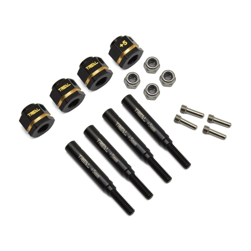 Treal Hobby Brass Wide Track Kit for Traxxas TRX-4 (+10mm) – TLHTTRX4-19