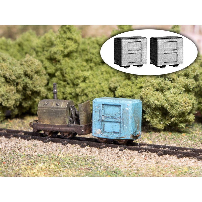 Narrow gauge passenger 2x