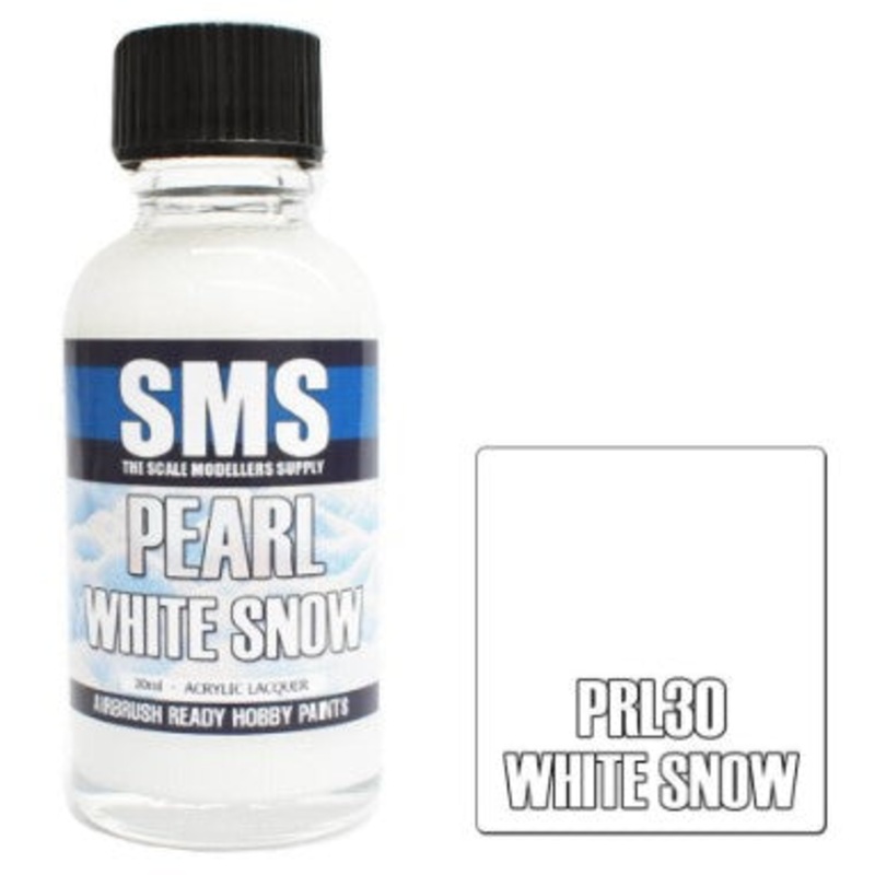 SMS Pearl Lacquer – White Snow