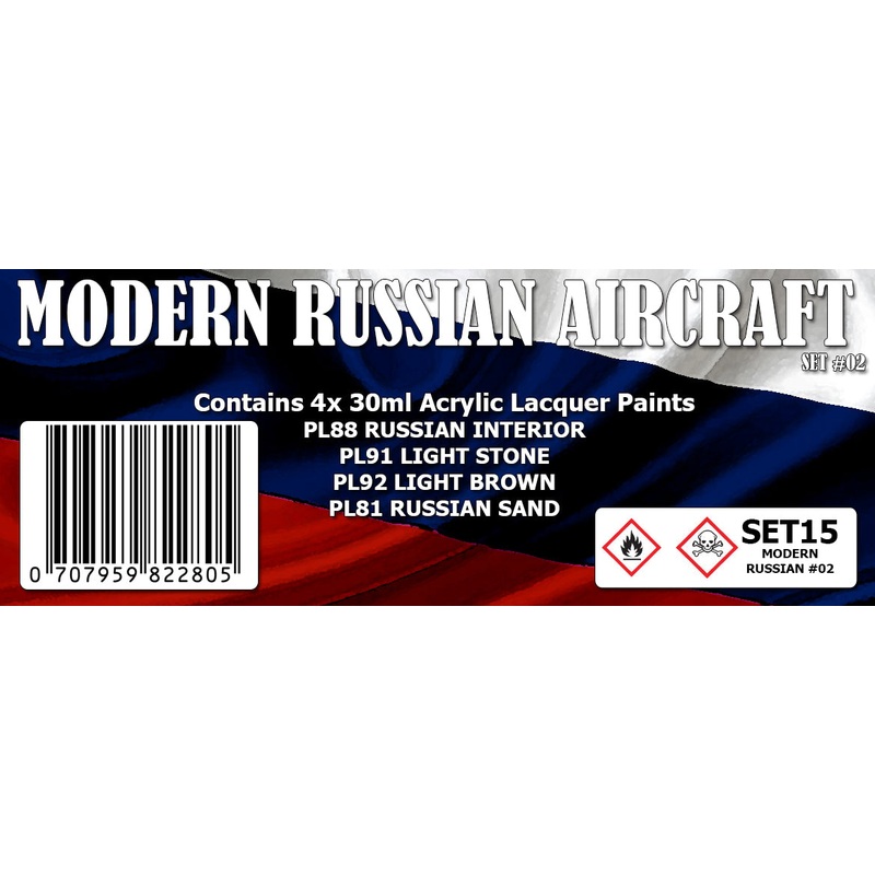 SMS Modern Russian Aircraft #2 Colour Set