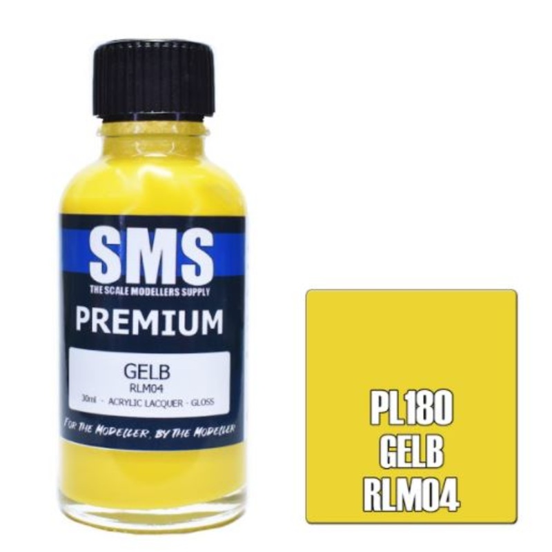 SMS Premium Lacquer – PL180 Gelb RLM04