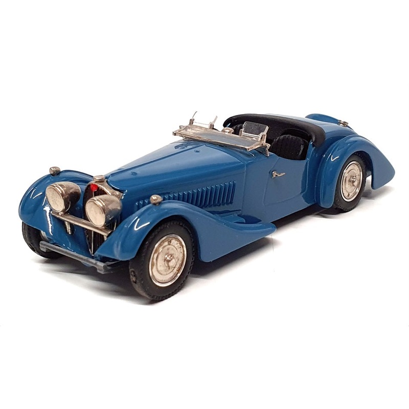 Western Models 1/43 Scale WMS39 – 1938 Bugatti 57 Corsica Tourer – Blue