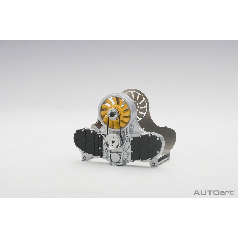 [ Back-order ] AUTOart 45576 Air cooled engine letter holder Yellow