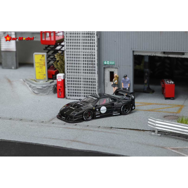 (PRE-ORDER) Star Model 1:64 LBWK Ferrari F40 Black