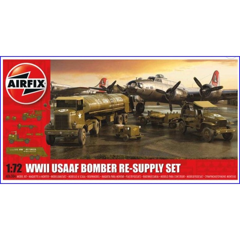 Airfix WWll USAAF Bomber Re-Supply Set