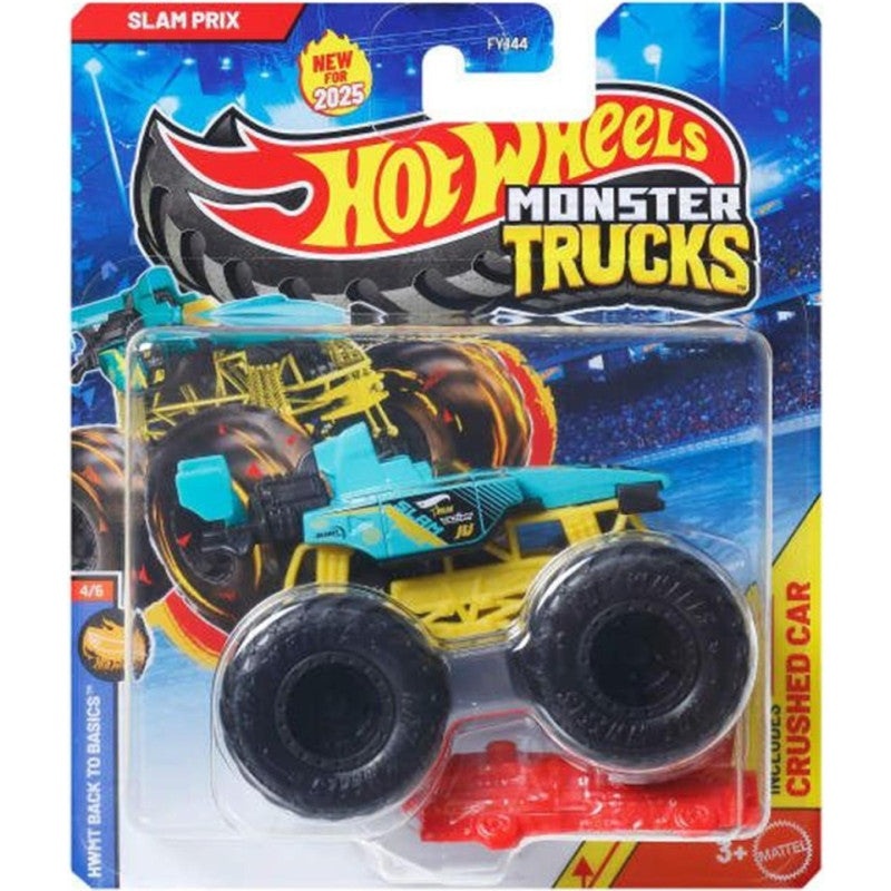 Hot Wheels 1:64 Monster Trucks Slam Prix