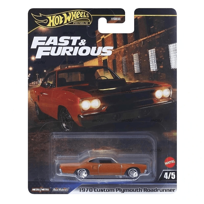 Hot Wheels Premium 1:64 Fast & Furious 70 Plymouth Roadrunner