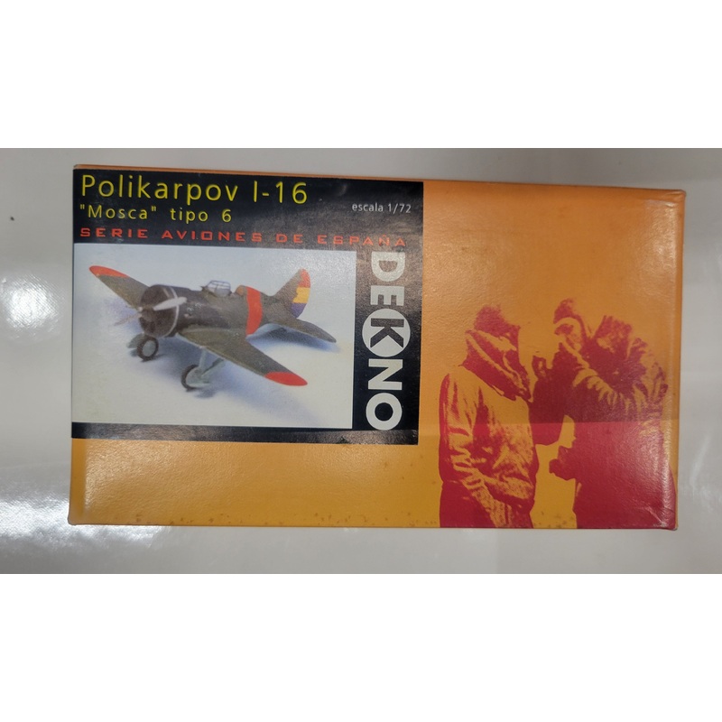 (Pre Owned) Polikarpov I-16 Mosca tipo 6 1/72 Dekno
